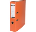 Pergamy classeur, pour ft A4, en carton recouvert de PP, sans bord de protection, dos de 7,5 cm, orange
