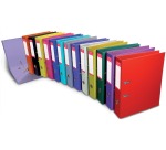Pergamy binder, for A4 size, entirely in PP, 5 cm spine, light blue