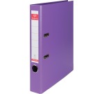 Pergamy binder, for A4 size, fully made of PP, 5 cm spine, purple