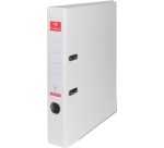 Pergamy classeur, pour ft A4, entièrement en PP, dos de 5 cm, blanc