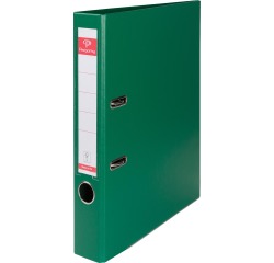 Pergamy ordner, voor ft A4, volledig uit PP, rug van 5 cm, groen