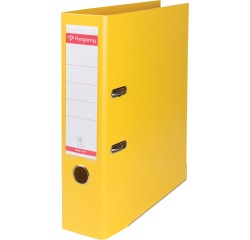 Pergamy classeur, pour ft A4, entièrement en PP, dos de 8 cm, jaune