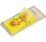 Pergamy 'Pop up vlag' pijl 'sign here', ft 45 x 25 mm, 50 vel