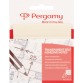 Pergamy notes transparentes, ft 76 x 76 mm, 50 feuilles, blanc