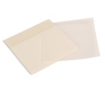 Pergamy notes transparentes, ft 76 x 76 mm, 50 feuilles, blanc
