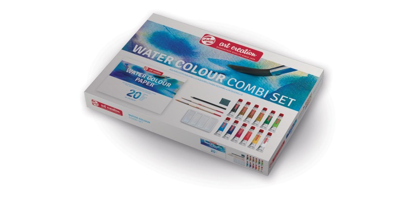 Talens Art Creation watercolor combined set