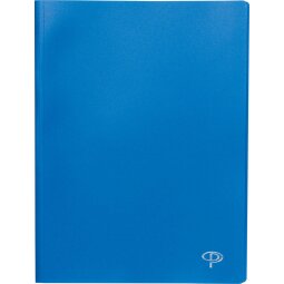 Pergamy protège-documents, pour ft A4, avec 30 pochettes transparents, bleu