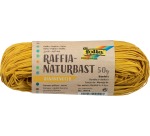 Dark yellow raffia leaves