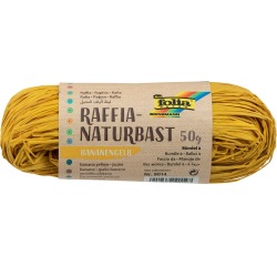 EN_RAFIA 50GR JAUNE FONCE