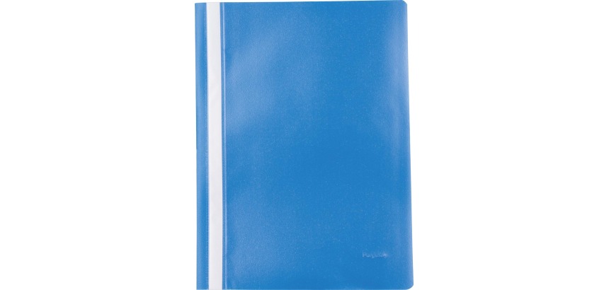 Pergamy farde à devis, ft A4, PP, paquet de 5 pièces, bleu foncé