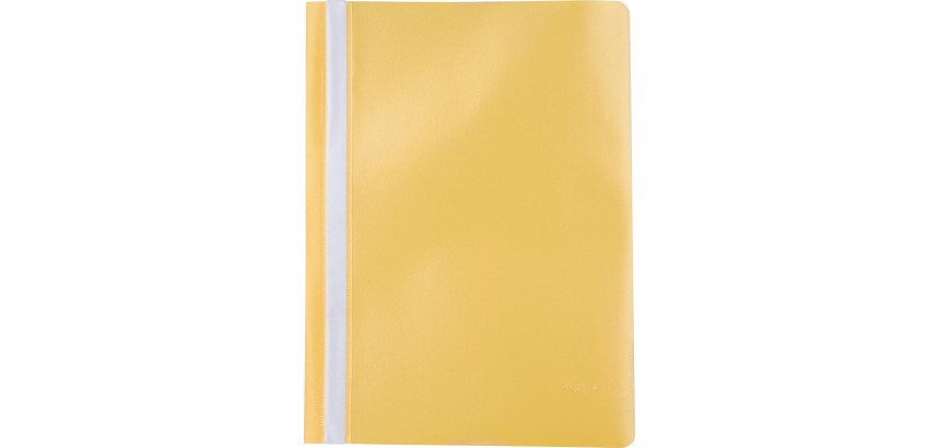 Pergamy farde à devis, ft A4, PP, paquet de 5 pièces, jaune
