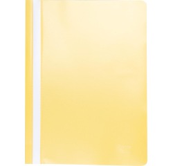 Pergamy farde à devis, ft A4, PP, paquet de 25 pièces, jaune