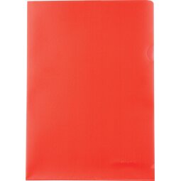 Pergamy pochette coin, ft A4, PP de 120 micron, paquet de 25 pièces, rouge