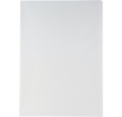 Pergamy pochette coin, ft A4, PP de 120 micron, boîte de 100 pièces, transparent