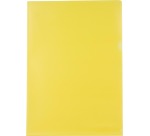 Pergamy pochette coin, ft A4, PP de 120 micron, paquet de 25 pièces, jaune