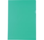 Pergamy pochette coin, ft A4, PP de 120 micron, paquet de 25 pièces, vert