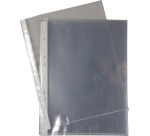 Pergamy geperforeerde showtas, ft A4, 11-gaatsperforatie, glasheldere PP van 60 micron, pak van 100 stuks