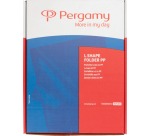 Pergamy pochette coin, ft A4, PP de 90 micron, boîte de 100 pièces, couleurs assorties