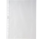 Pergamy geperforeerde showtas, ft A4, 11-gaatsperforatie, gekorrelde PP van 60 micron, pak van 100 stuks