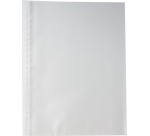 Pergamy pochette perforée, A4, perforation 23 trous, PP grainée de 60 micron, paquet de 100 pièces