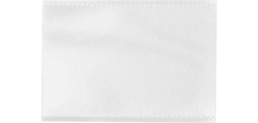 Pergamy étui en U ft carte de crédit, PP grainée, paquet de 100 pièces