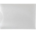 Pergamy étui en U ft carte de crédit, PP grainée, paquet de 100 pièces