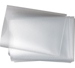 Pergamy étui en U ft carte de crédit, PP grainée, paquet de 100 pièces