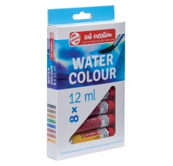 Peinture aquarelle Talens Art Creation assorti 8 pièces