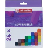 Talens Art Creation pastels tendres, boîte de 24 pièces en couleurs assorties