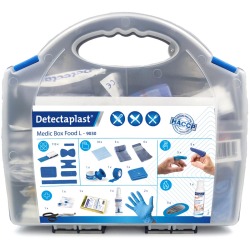 Detectaplast EHBO-koffer Medic Box Food L, HACCP inhoud tot 20 personen