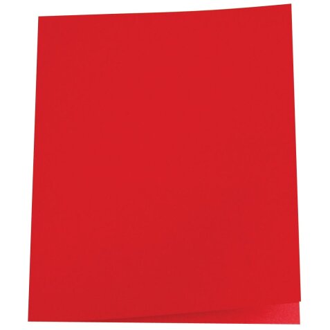 Pergamy dossiermap rood, pak van 100