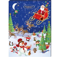 Excelcium chocolate advent calendar, 65-gram box