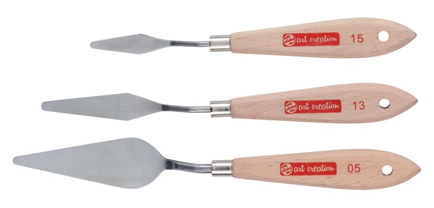 Talens Art Creation painting knife, set of 3 pieces