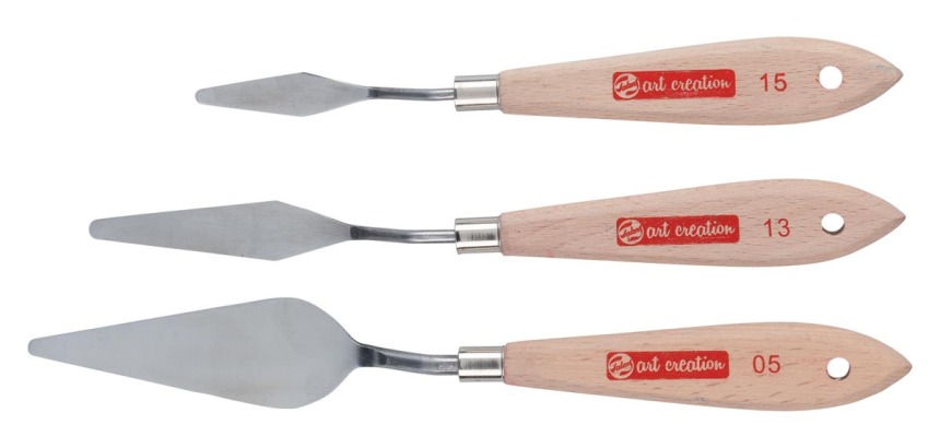 Talens Art Creation schildersmes, set met 3 stuks