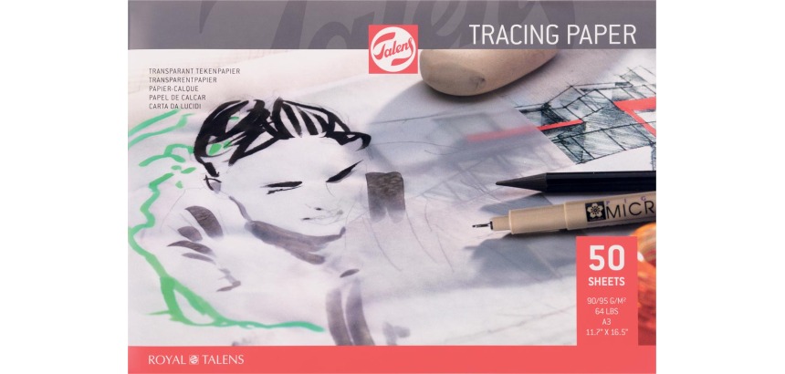 Talens tracing paper, 90 g/m², size A3