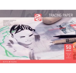 Talens kalkpapier, 90 g/m², ft A4