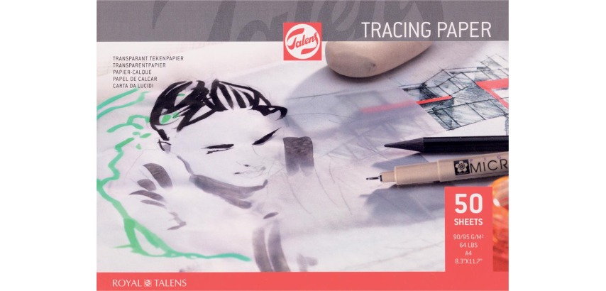 Talens tracing paper, 90 g/m², size A4