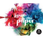 Papier aquarelle Talens Ecoline 12 feuilles 290g blanc 240x320mm