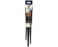 Van Gogh set de pinceau aquarelle 191 grand, set de 3 pinceaux