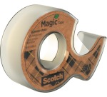 Ruban adhésif Magic Tape A Greener Choice, ft 19 mm x 20 m, avec dérouleur de plastique recyclé