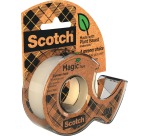 Ruban adhésif Magic Tape A Greener Choice, ft 19 mm x 20 m, avec dérouleur de plastique recyclé