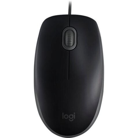 Logitech stille muis B110, zwart