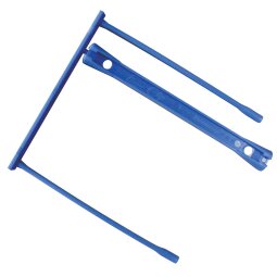 Archiefbinder E-clip, blauw