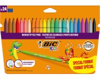 Bic Kids feutre Couleur, blister de 18 + 6 gratuit