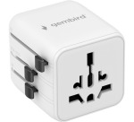 Gembird adaptateur mondial, blanc