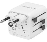 Gembird adaptateur mondial, blanc