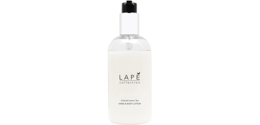 Lapé hand and body lotion, Oriental lemon tea, 300 ml bottle