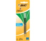 Bic refill for 4 Colours Medium ballpoint pen, pack of 2 pieces, green