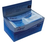 Bronyl étui en U en PVC transparente de 140 microns, ft carte de crédit, présentoir de 100 pièces