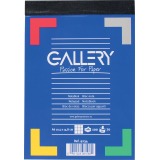 Gallery notitieblok, ft A6, geruit 5 mm, blok van 100 vel